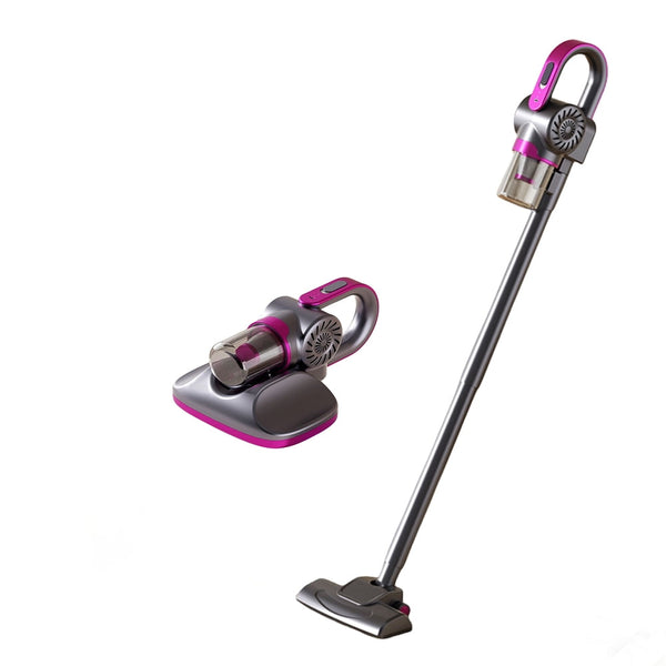 مكنسة كهربائية يدوية لتنظيف الفراش المنزلي