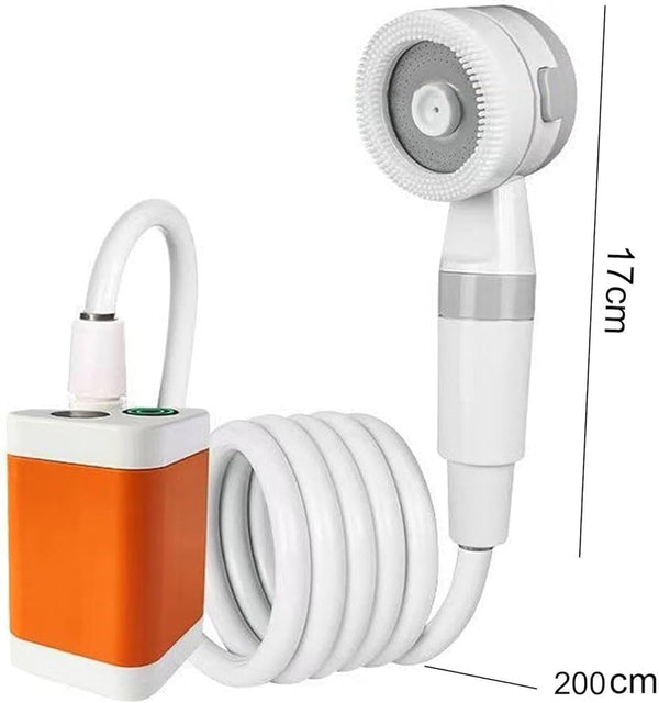 دش محمول يدوي للتخييم