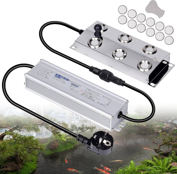 صانع بخار وضباب ستانلس مع 6 رؤوس