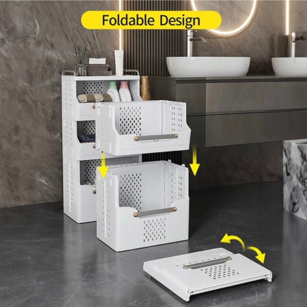 سلة غسيل متحركة بعجلات متعددة الاستخدامات