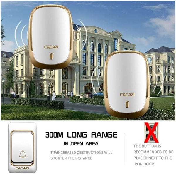 جرس باب لاسلكي من كاكازي